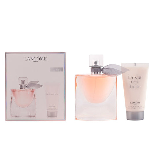 Coffret La Vie Est Belle de Lancôme (Eau de Parfum + Lait Nutritif)